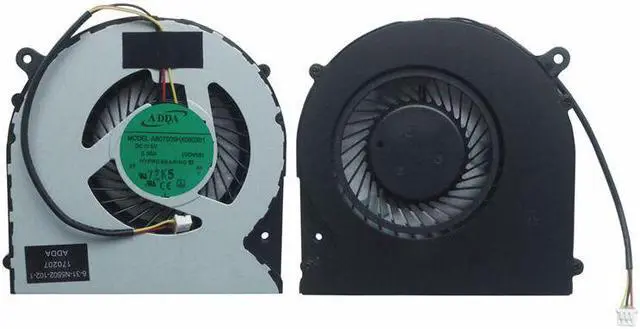 Main image of New CPU Cooling Fan for Machenike F57 F57-D1 D57-D2 F57-D3 F57-D5R N550RC FH22 DFS551205WQ0T For Clevo W350DW M510D1 FH22