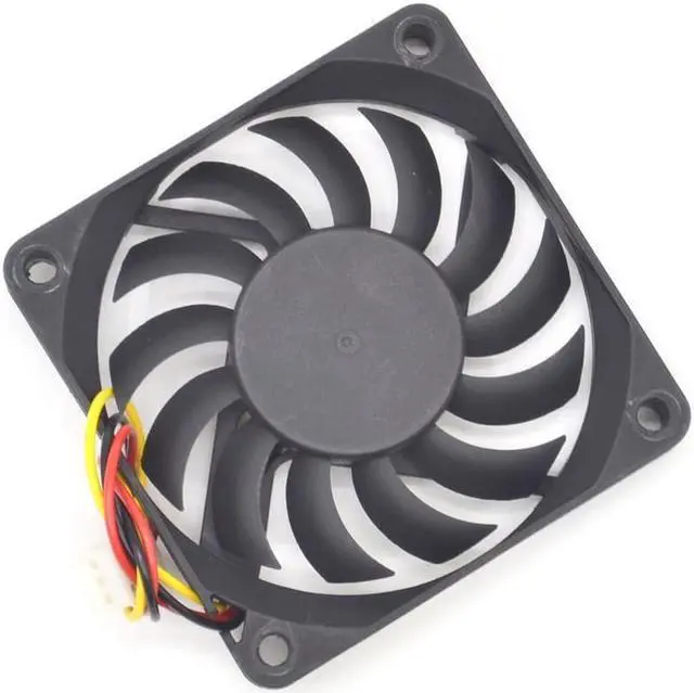 Alt view image 3 of 3 - 1pcs Original  7010 R127010BU 12V 0.45A 7cm  large wind fan cooling