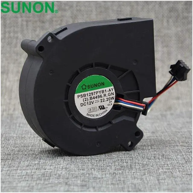 Main image of 1pcs PSB1297PYB1-AY DC 12V 22.2W 9733 97*97*33mm 4 Wires Computer Blower Cooling Axial Fan
