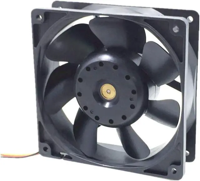 Alt view image 4 of 4 - 2pcs\/lot 109R1212H1011 Server Square Fan 12038 12cm 120X120X38mm  DC12V 0.52A Server Cooling Fan