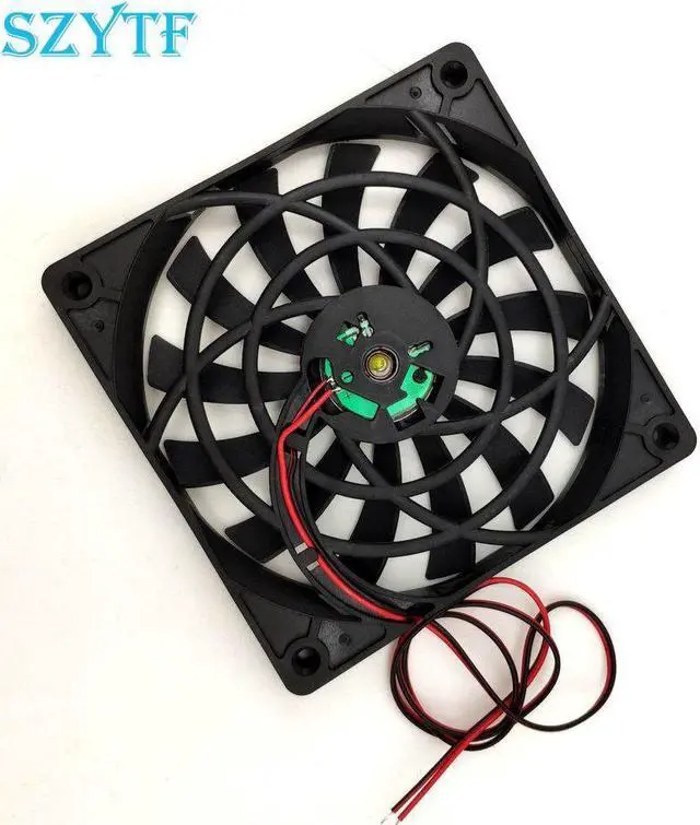Main image of 1pcs 12015 0.19A 15MM thick slim chassis cpu fan 2 Lines