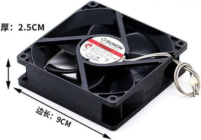 Alt view image 3 of 3 - 1pcs For 9CM MA1092-HVL GN Coolingfan 9225  115V 3.6W AC axial flow cabinet fan