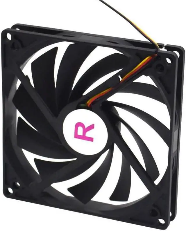 Alt view image 2 of 3 - 100mm, 10cm fan, Single fan, Ultra-Thin, Washable, super mute, for power supply, for computer Case cooler