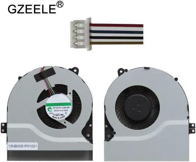 Main image of cpu cooling fan for ASUS Y481 F550VC F550ZA K450C K550CA K56C A56C K56CA X450EP X452E D452C D452V X450VP D452V K46CB A46