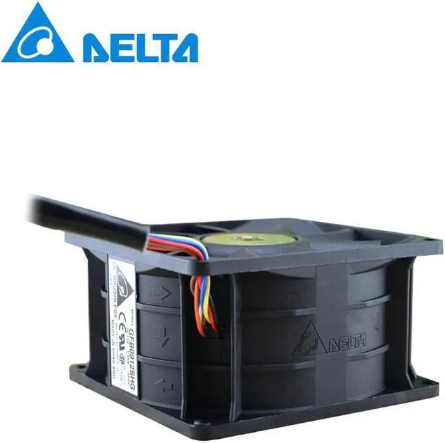 Alt view image 3 of 4 - New 9050 9CM winds of fan 12V 1.56A GFB0912SHG double leaf 90*90*50mm