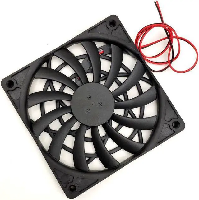 Alt view image 2 of 2 - 1pcs 12015 0.19A 15MM thick slim chassis cpu fan 2 Lines