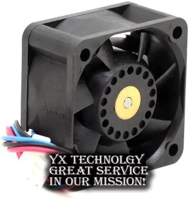 Alt view image 2 of 6 - Delta New THA0412AD 4cm 4020 12v 0.60A fan dual ball wind capacity for  40*40*20mm