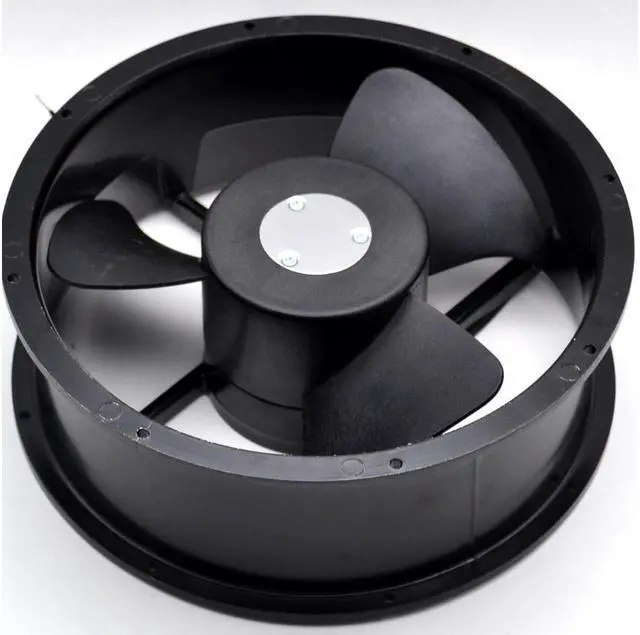 Alt view image 3 of 3 - New A2259-MBL.TC.GN  AC220V  25489 cooling fan   ventilation fan 254mm 23\/30W  dB50 RPM1600