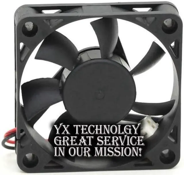 Alt view image 2 of 2 - Original new 6cm 6015L12S ND1 6015 12V 0.15A two wire cooling fan  60 * 60 * 15mm