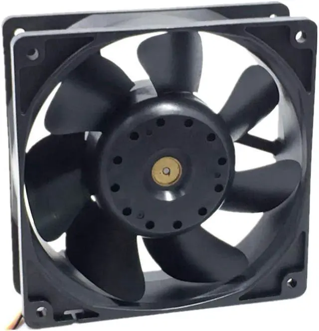 Alt view image 3 of 4 - 2pcs\/lot 109R1212H1011 Server Square Fan 12038 12cm 120X120X38mm  DC12V 0.52A Server Cooling Fan