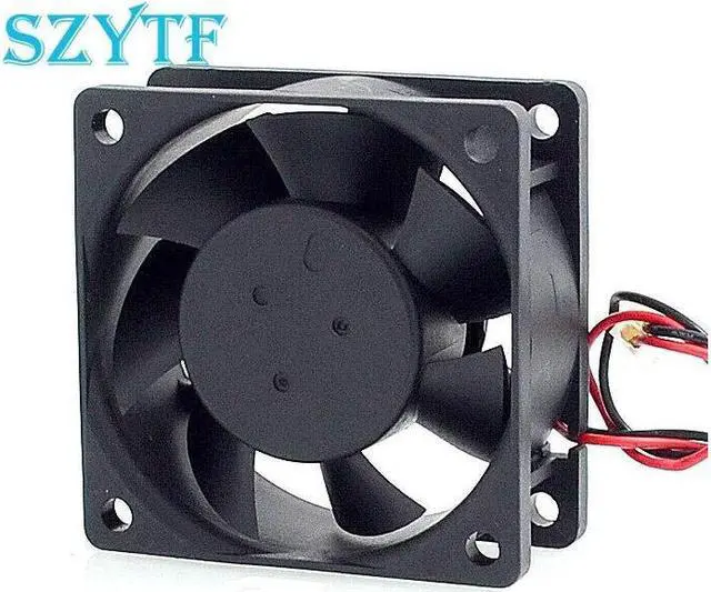 Main image of 2pcs  KD2406PTB1 6025 6cm 24V 2.6W drive server fans  60*60*25mm