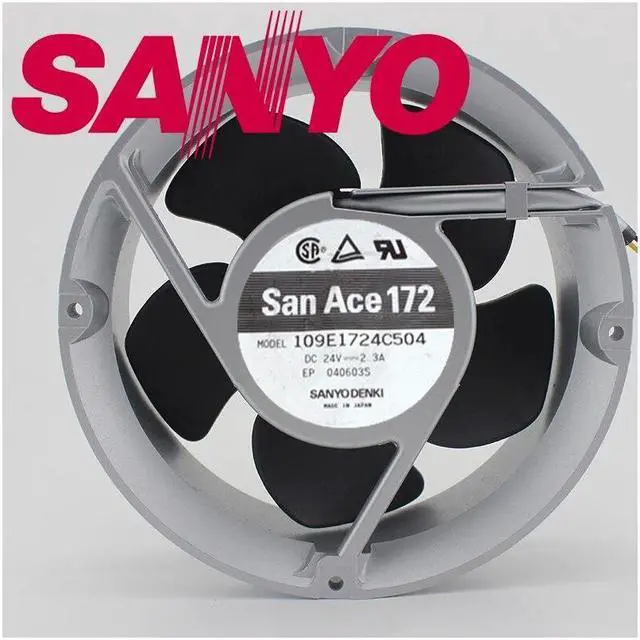 Main image of 1pcs Blowers 109E1724C504 Full Circle server inverter axial cooling fans DC 24V 2.3A 1751 17cm 170mm