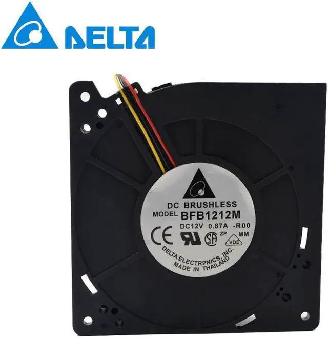 Main image of original DELTA 12CM BFB1212M 12V 0.87A Delta 12032 turbo fan blower