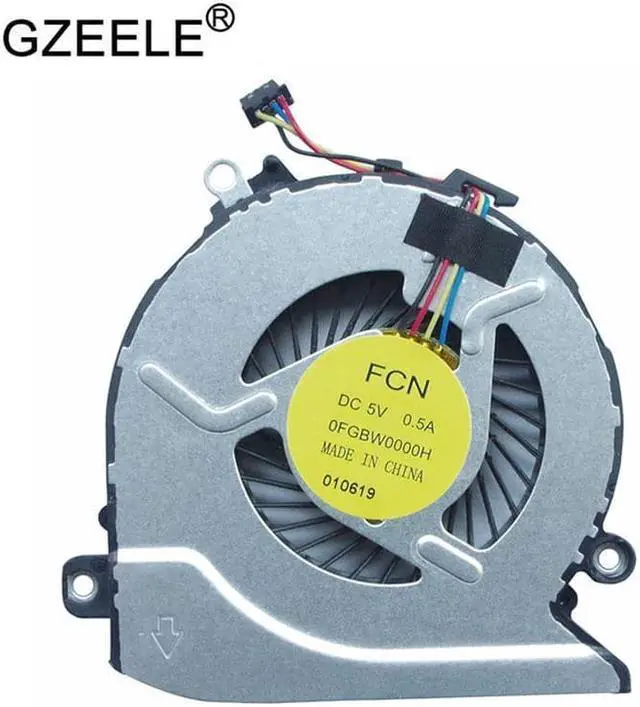 Alt view image 3 of 5 - New CPU Cooling Fan For HP 15-AB273CA 15T-AB200 15-ABXXX 15-ab268ca 15-ab269sa 15-ab273ca 15-ab277cl 806747-001 Notebook