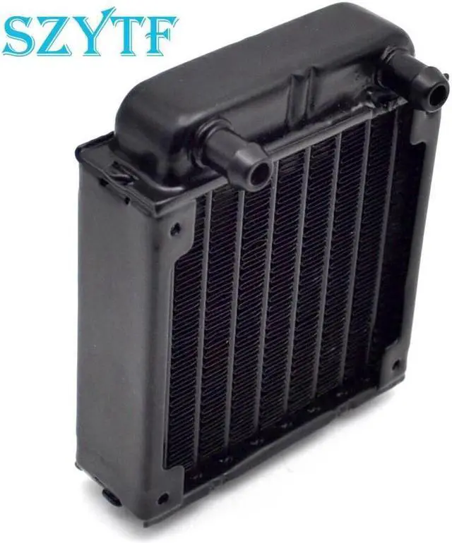 Main image of 80mm pc water cooling radiator for computer Chip CPU GPU VGA RAM Laser cooling cooler Aluminum Heat Exchanger