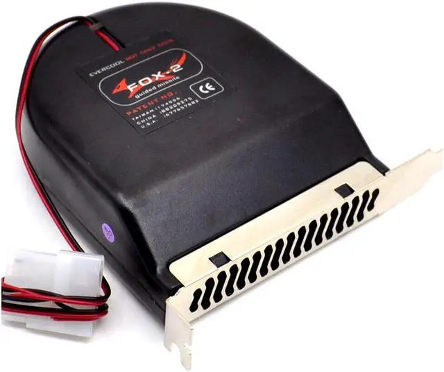 Alt view image 2 of 3 - FOX-2 Chassis Fan chassis exhaust fan chassis cooling fan \/ PCI bit fan