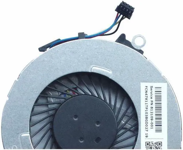 Alt view image 4 of 5 - New CPU Cooling Fan For HP 15-AB273CA 15T-AB200 15-ABXXX 15-ab268ca 15-ab269sa 15-ab273ca 15-ab277cl 806747-001 Notebook