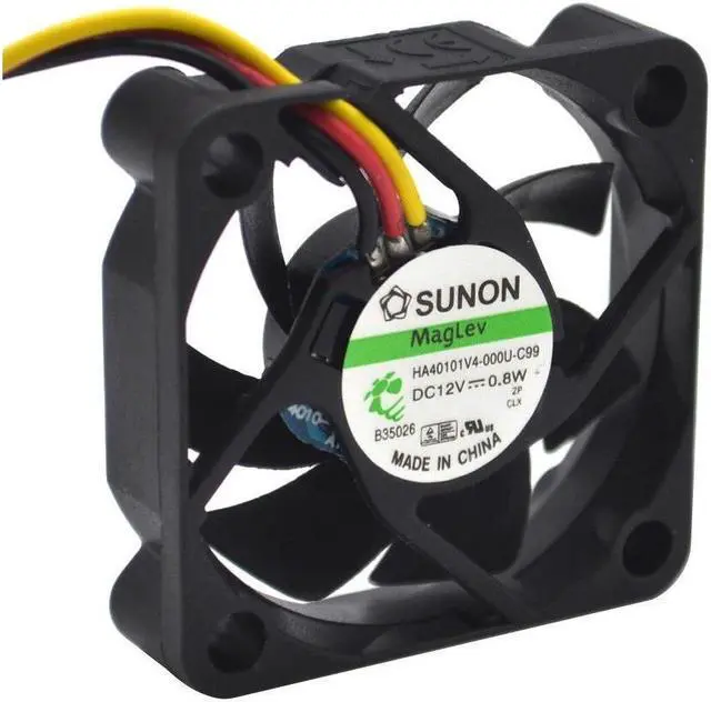 Alt view image 2 of 5 - 1pcs HA40101V4-0000-c99 4010 40MM 4CM 40*40*10 Cooling fan 12V 0.8W 0.06A 3pin Support velocimetry