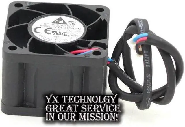 Alt view image 2 of 6 - 5pcs\/lot Original FFB0412HHN 4028 4cm 12V 0.17A 3 server cooling fan for Delta 40 * 40 * 28mm