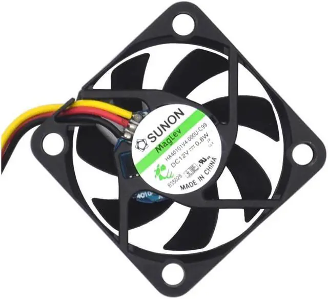 Main image of 1pcs HA40101V4-0000-c99 4010 40MM 4CM 40*40*10 Cooling fan 12V 0.8W 0.06A 3pin Support velocimetry