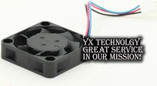 Alt view image 4 of 6 - New original EFB0405HA 4010 4cm 5V 0.20A three wire speed cooling fan for Delta 40*40*10mm