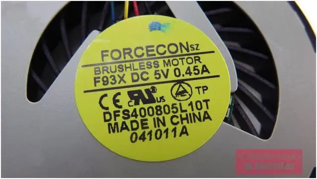 Alt view image 6 of 6 - FOR ACER ASPIRE ONE 721 MS2298 AO753 radiator fan