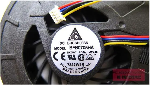 Alt view image 6 of 6 - FOR Asus G74 G74S G74SX laptop CPU fan