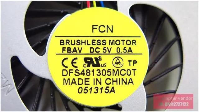 Alt view image 6 of 6 - The new FOR HP Pavilion DV6-7000 DV7-7000 682061-001 fan (spot)