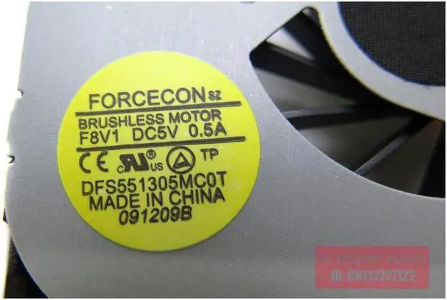 Alt view image 4 of 4 - The new FOR ACER travelmate TM P243 FOR ACER tmp243 laptop fan