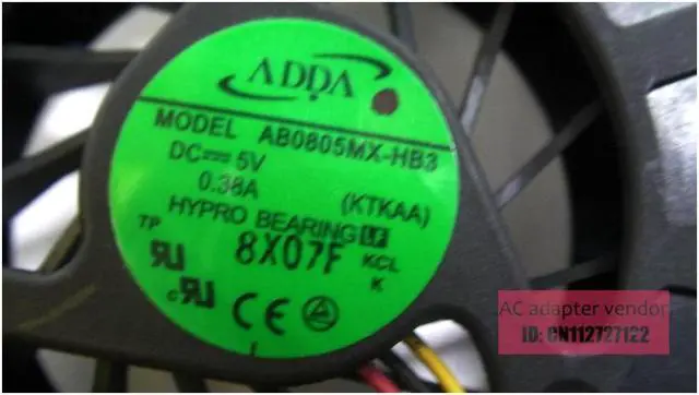 Alt view image 5 of 5 - FOR TOSHIBA Satellite A200 A350 A355 A355D A350-12J fan CPU cooling fan