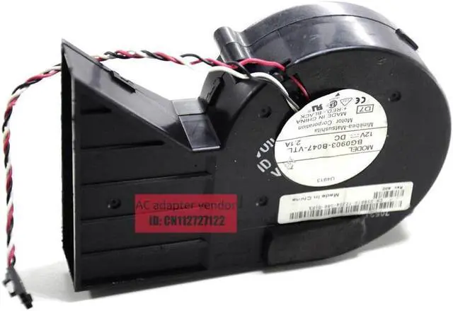 Alt view image 2 of 5 - NMB 12V 2.1A BG0903-B047-VTL FOR Dell chassis fan blower centrifugal turbo fan