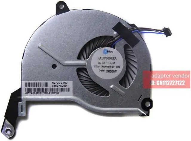Alt view image 3 of 6 - The new FOR HP Pavilion 15-N019SA 15-n083sa fan 736218-001