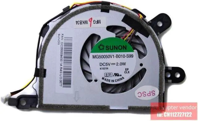 Alt view image 5 of 6 - FOR LENOVO IdeaPad U260 12.5-inch U260 laptop fan