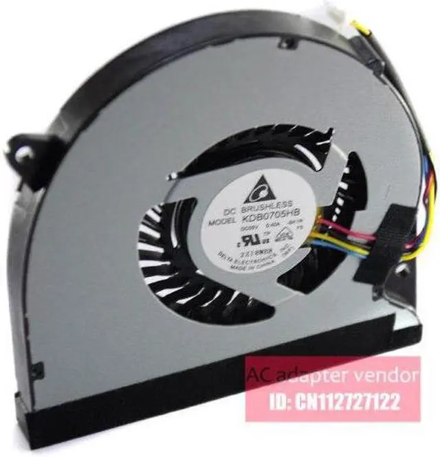 Alt view image 5 of 5 - FOR Asus U47A U47VC laptop fan KDB0705HB -BK1R