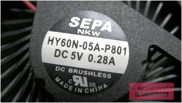 Alt view image 5 of 5 - FOR Fujitsu S2210 S6311 S6310 S6410 CPU fan MCF-S6055AM05B