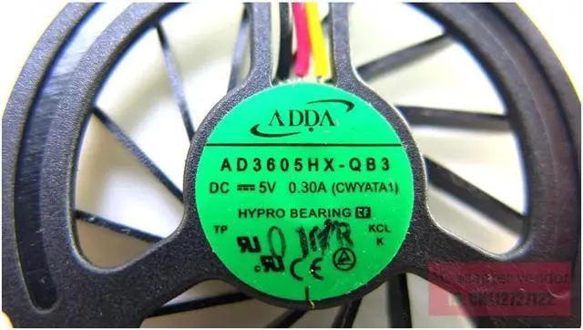 Alt view image 4 of 4 - New original AD3605HX-QB3 (CWYATA) (CWYATA2) fan ADDA