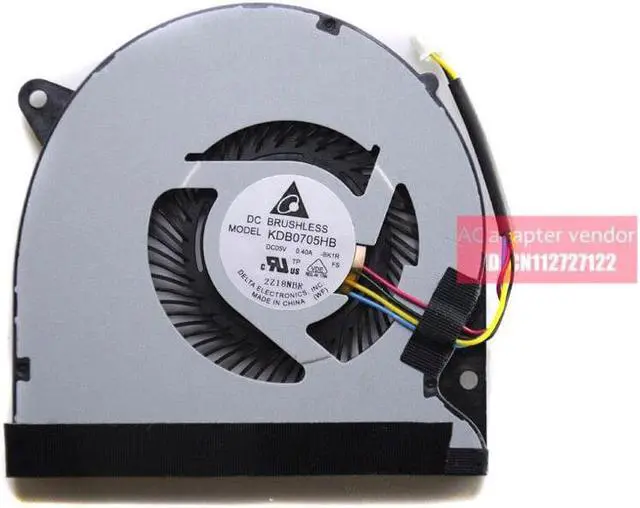 Alt view image 2 of 5 - FOR Asus U47A U47VC laptop fan KDB0705HB -BK1R