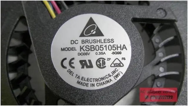 Alt view image 6 of 6 - FOR Asus K40 K40AB K40IN K50AB K50AD K70C K70A x5di laptop CPU fan