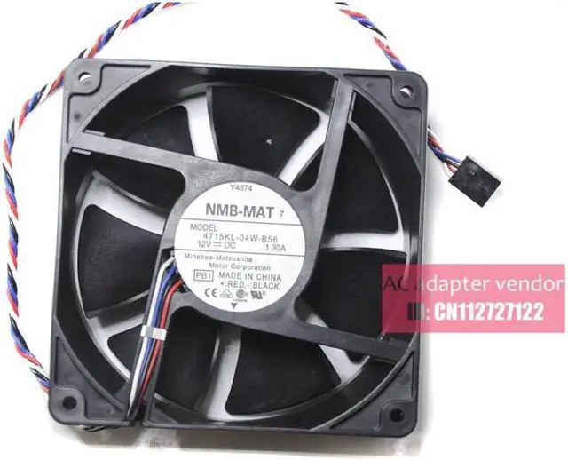 Alt view image 4 of 6 - Minebea NMB 1238 12CM FOR Dell390 FOR Dell workstation fan 4715KL-04W-B56