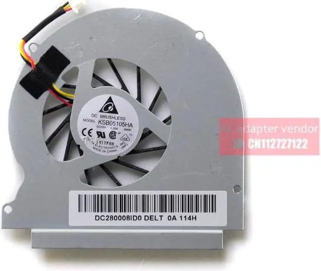 Alt view image 2 of 4 - New  FOR TOSHIBA M600-01B \/ -02S \/ -03B M645 M640 laptop fan