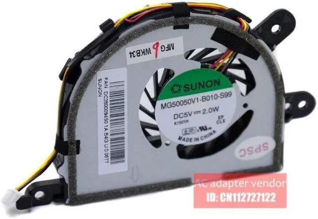 Alt view image 3 of 6 - FOR LENOVO IdeaPad U260 12.5-inch U260 laptop fan