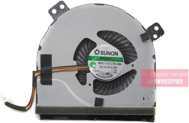 Alt view image 3 of 5 - New  FOR LENOVO Ideapad Z410 Z510 laptop fan heatsink