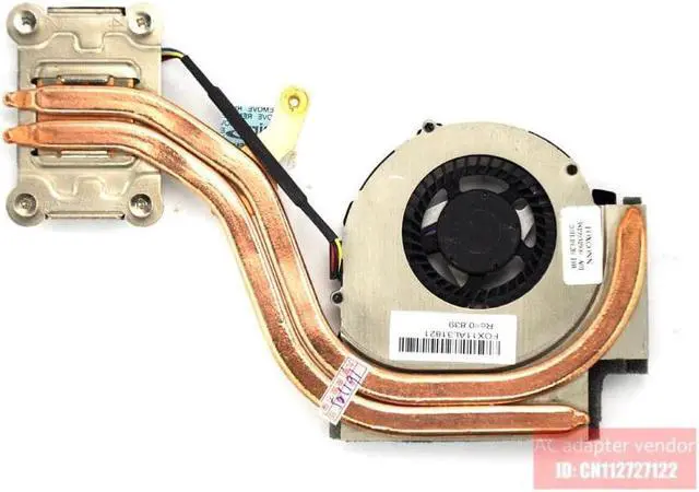 Alt view image 2 of 4 - FOR LENOVO Thinkpad X230 fan X220 X220I radiator heat sink module 04w0435