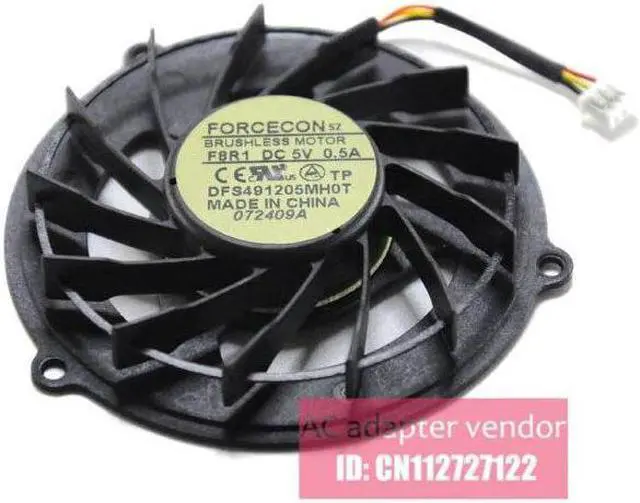 Alt view image 3 of 4 - New FOR ACER Aspire 5737 5737Z 5530 5530Z laptop CPU fan DFS491205MH0T