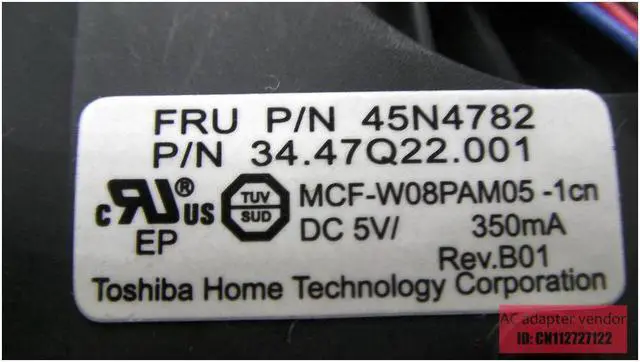 Main image of The new FOR LENOVO Thinkpad X200 fan FOR IBM X200 laptop fan
