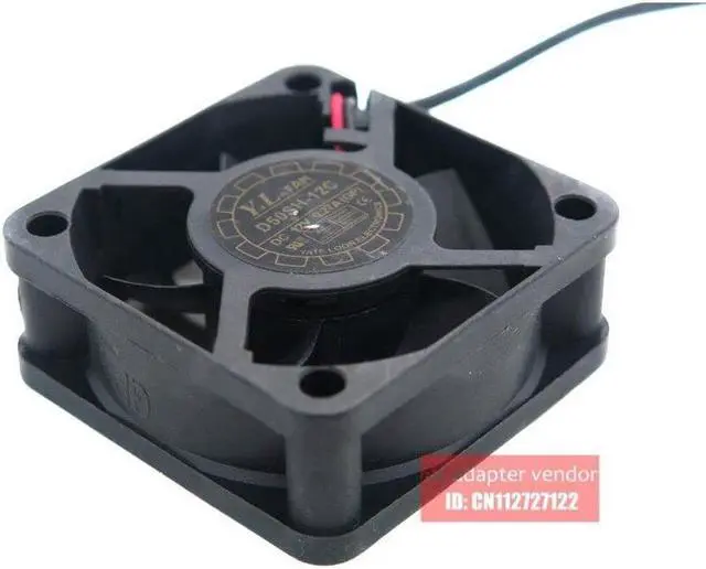 Alt view image 5 of 5 - Y.L.FAN D50SH-12C 5020 12V 0.27A 5CM\/CM cooling fan