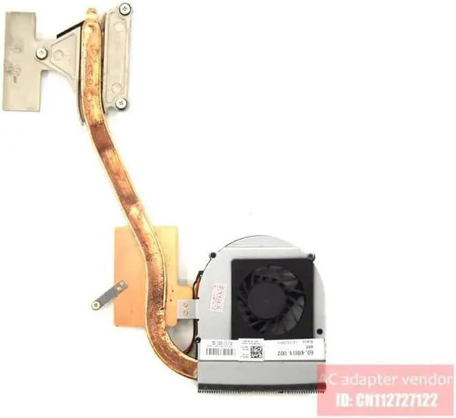 Alt view image 3 of 5 - FOR DELL N5010 new Replace  radiator fan heatsink NC4TX