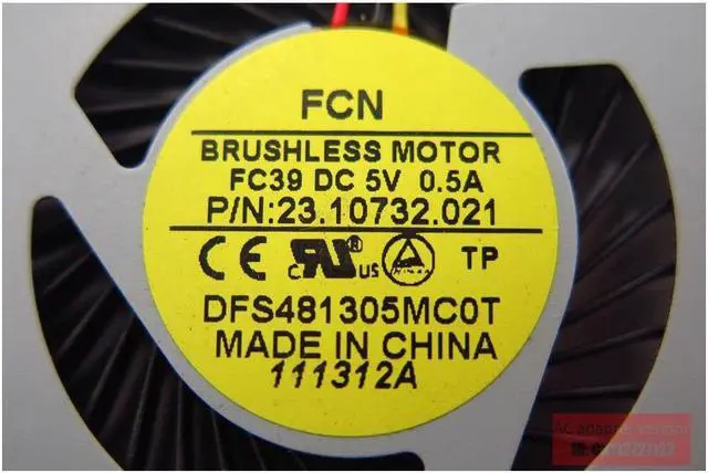 Alt view image 5 of 5 - FOR Dell 14R-5421 2421 3421 2328 2428 2528 1518 2518CPU fan