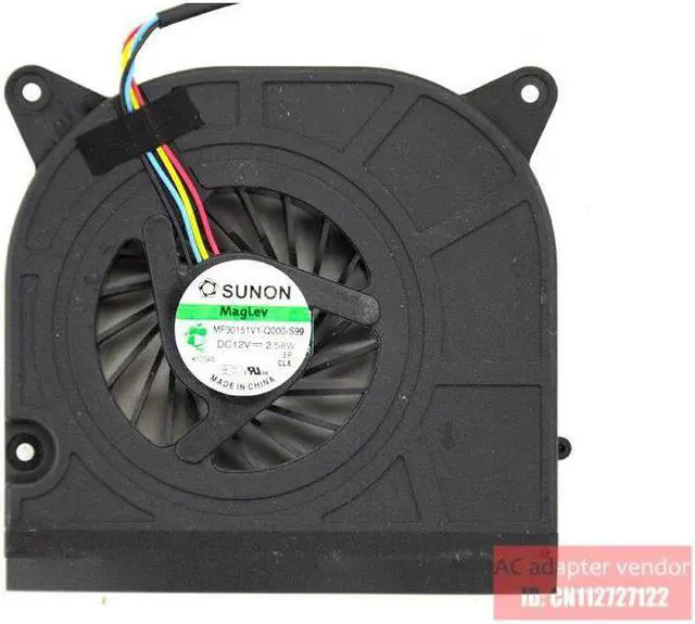 Alt view image 3 of 5 - NEW SUNON MF90151V1-Q000-S99 1323-009X000 12V 2.58W cooling fan