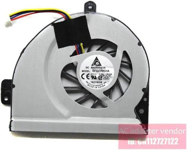 Main image of New Replace FOR ASUS K43X K43E K43 X43S X43 K43SJ A43 A43S X53S A53S K53SJ X53S K53SJ laptop CPU fan KSB06105HB-BD93 AL05